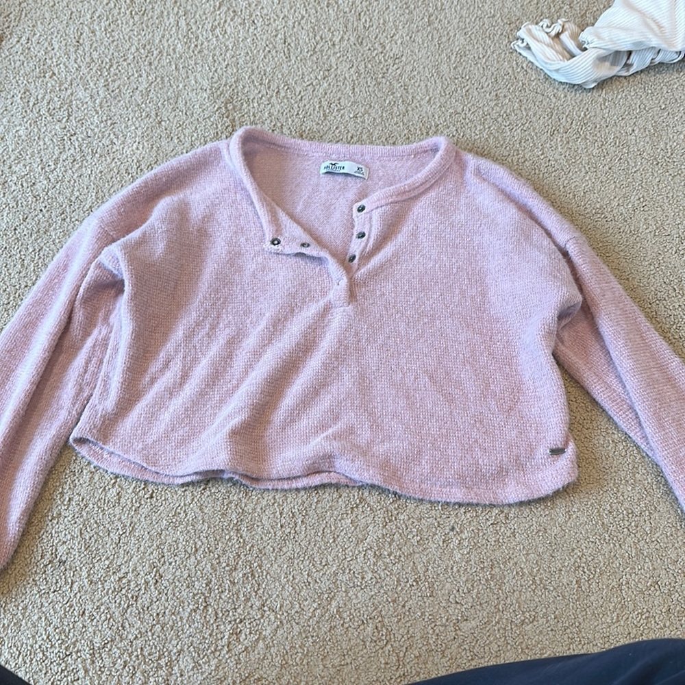 Pink Hollister shirt